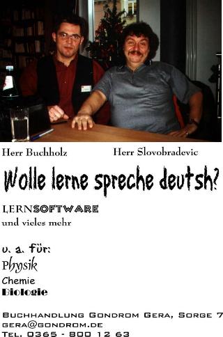 Wolle lerne spreche deutsh ???